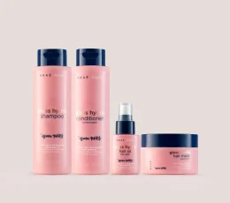 KIT Shampoo + Condicionador + Máscara + Óleo Braé Stages by Bruna Tavares